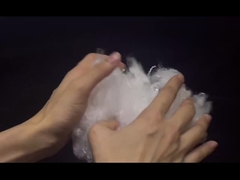 0.9D Virgin Hollow Fiber Fill Περιβαλλοντικά φιλικό 32mm Psf Για γέμιση