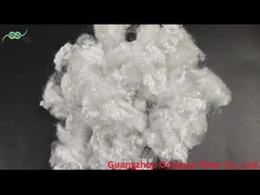 Παρθένος Μέσα Crimp Retardant Φλόγας ιπκόζης ίνες 64mm για ηχομόνωση επιφάνειας