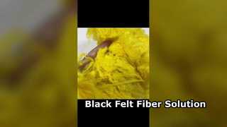 Κίτρινη ίνα βισκόζης 1,67D×51mm, μαλακή αναπνεύσιμη αναγεννημένη ίνα κυτταρίνης για στύψιμο