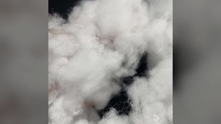 6. Εξαιρετικά λεπτή μαλακή χαλαρή ίνα, ίνα ελέγχου θερμοκρασίας PCM επεξεργασμένη με σιλικόνη για ζεστά ρούχα