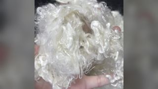 Cool Cloud Velvet Fiber 1,5D×64mm, Instant Cooling Fluffy Velvet Staple Fiber για κλινοσκεπάσματα