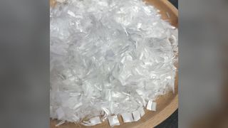 Eco Compostable Short Cut Staple Fiber 1.4D 6MM, Zero Pollution Biodegradable Fiber