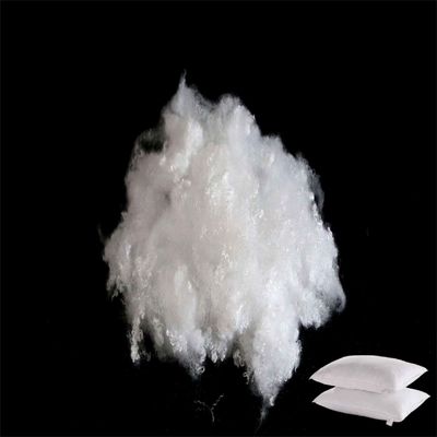 Αγορά 3D HCS Polyester Staple Fiber άνετη λευκή ίνα για τα γεμισμένα παιχνίδια σε απευθείας σύνδεση κατασκευή