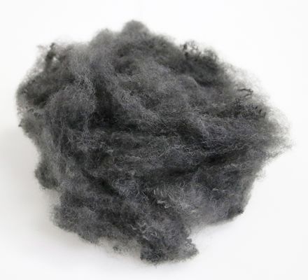 Καλή τιμή. Παρθένος Polyester Staple Fiber 8.89D 65mm Grey για εσωτερικά αυτοκινήτων σε απευθείας σύνδεση
