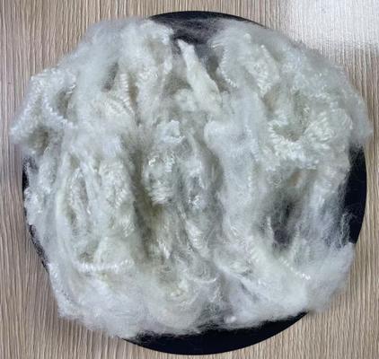 Καλή τιμή. 6D Polyester staple fiber Καλή αντοχή σε αντίκτυπο Μη σιλικονωμένες συνθετικές υφαντικές ίνες για τις ανάγκες σας σε απευθείας σύνδεση