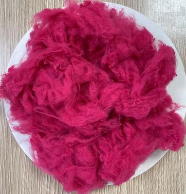 Καλή τιμή. Ανακυκλωμένη Polyester Staple Fiber 1.5D 38mm Plum Purple Α βαθμός σε απευθείας σύνδεση