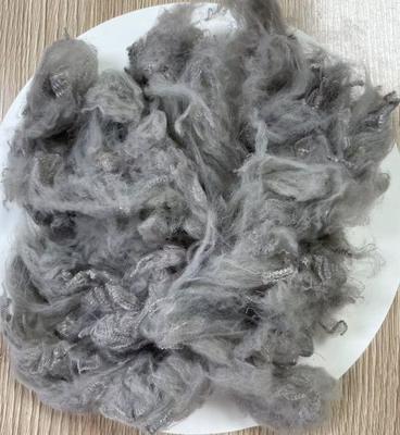 Καλή τιμή. Ανακυκλωμένο Πολυεστερικό Συνθετικό Ίνα 1.5D 38mm Ανοιχτό Γκρι Προστασία UV σε απευθείας σύνδεση