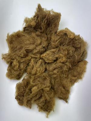 Καλή τιμή. Recycled Polyester Staple Fiber 1.5D Yellow Brown with 0.2% Oil Content for High Durability σε απευθείας σύνδεση