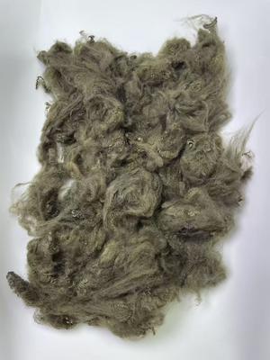 Καλή τιμή. 1.5D Brown Recycled Polyester Staple Fiber with 0.2% Oil Content and 255-265℃ Melting Point σε απευθείας σύνδεση