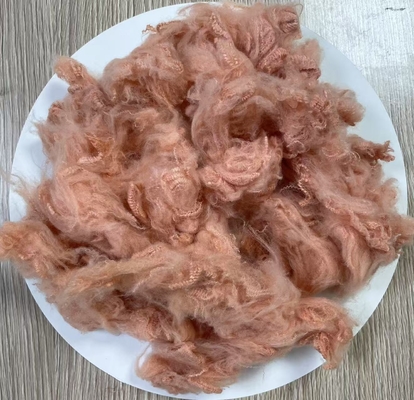 Καλή τιμή. Έγχρωμη Ίνα Πολυεστέρα Dope Dyed 1.5D Υψηλής Αντοχής στη Συρρίκνωση σε απευθείας σύνδεση