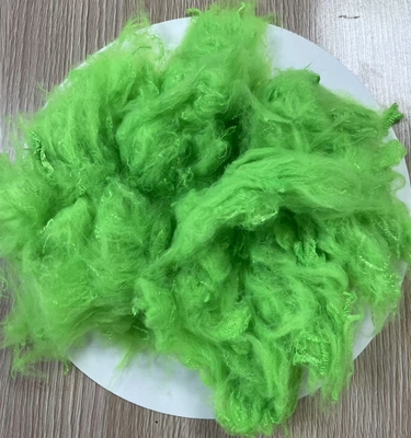 Καλή τιμή. Ανακυκλωμένη πολυεστέρα Staple Fiber 1.5D 38mm Apple Green σε απευθείας σύνδεση