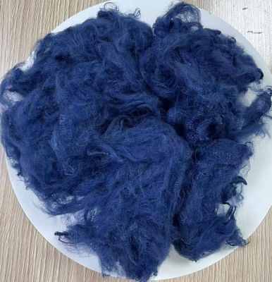Καλή τιμή. Ανακυκλωμένη πολυεστέρα Staple Fiber 1.5D 38mm Ζαφείρινο Μπλε σε απευθείας σύνδεση