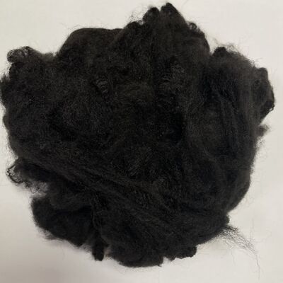 Καλή τιμή. 5.5D*51mm Nero Feltro Fibra di poliestere per isolamento acustico e alta colorazione Fibra corta in poliestere Morbida e soffice Solidità Le specifiche possono essere personalizzate σε απευθείας σύνδεση